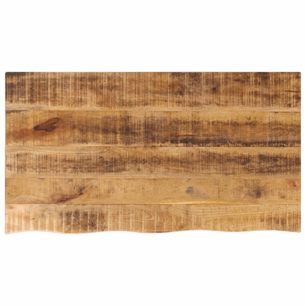 vidaXL Dessus de table 120x60x2,5cm bord vif bois massif manguier brut