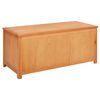 vidaXL Bo&icirc;te de rangement 110 x 45 x 45 cm Bois de ch&ecirc;ne massif