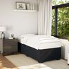 vidaXL Cadre de lit sans matelas noir 80x200 cm velours