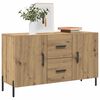vidaXL Buffet ch&ecirc;ne artisanal 100x36x60 cm bois d'ing&eacute;nierie