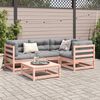 vidaXL Salon de jardin 5 pcs bois massif sapin de douglas