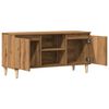 vidaXL Meuble TV ch&ecirc;ne artisanal 102x35x50 cm bois d'ing&eacute;nierie