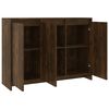 vidaXL Buffet Ch&ecirc;ne fum&eacute; 102x33x75 cm Bois d'ing&eacute;nierie