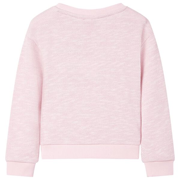 Sweatshirt pour enfants lilas clair 92