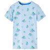 T-shirt pour enfants bleu clair 104