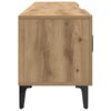 vidaXL Meuble TV chêne artisanal 180x31,5x40 cm bois d'ingénierie