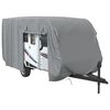 vidaXL Housse de caravane gris 550x250x220 cm tissu non tiss&eacute;