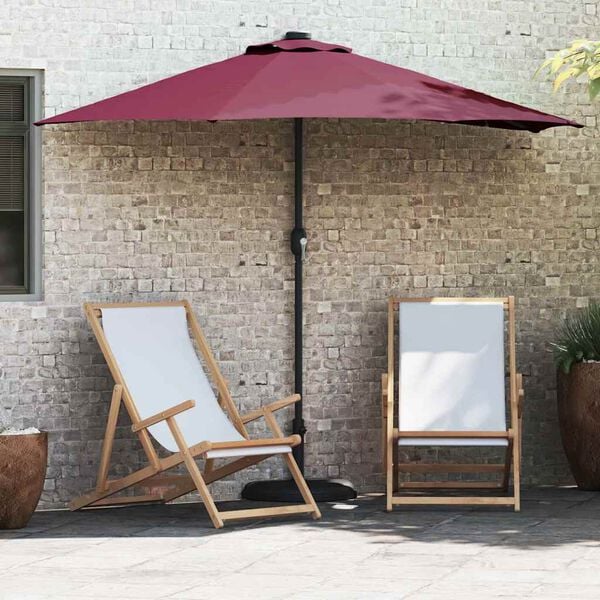 vidaXL Parasol de jardin Bordeaux 294 x 150 x 224 cm