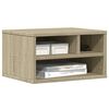 vidaXL Support d'imprimante ch&ecirc;ne sonoma 40x32x22,5 cm bois ing&eacute;nierie