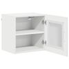 vidaXL Armoire de cuisine Kalmar 2 pcs Blanc brillant 40 x 31 x 40 cm