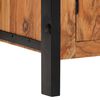 vidaXL Buffet 100 x 40 x 175 cm Bois d'acacia massif