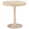vidaXL Table d'appoint &Oslash;50x55 cm Bois de manguier massif