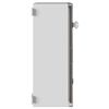 vidaXL Armoire de contr&ocirc;le Gris 35 x 19,5 x 50 cm Plastic ABS