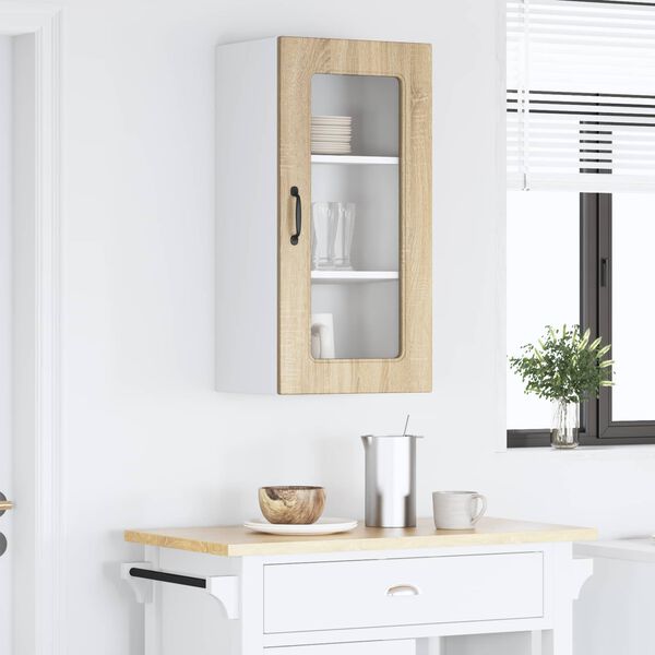 vidaXL Armoire de cuisine Kalmar Ch&ecirc;ne Sonoma 40 x 31 x 80 cm