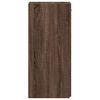 vidaXL Buffet ch&ecirc;ne marron 40x42,5x93 cm bois d'ing&eacute;nierie