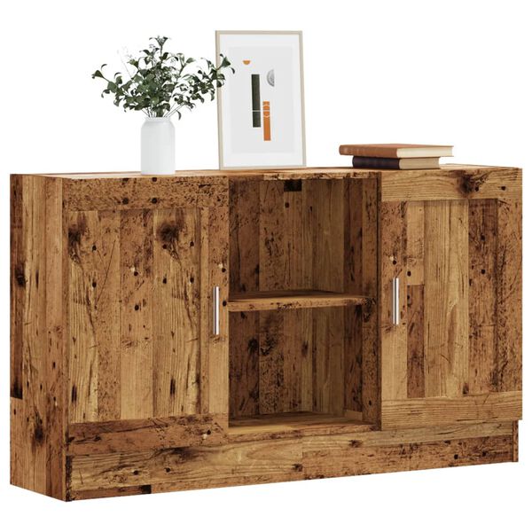 vidaXL Buffet vieux bois 120x30,5x70 cm bois d'ing&eacute;nierie