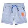 vidaXL Short pour enfants &agrave; cordon de serrage m&eacute;lange bleu 116