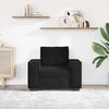 vidaXL Fauteuil noir 100x78x84 cm velours