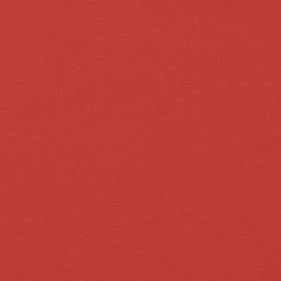 vidaXL Coussin de palette rouge 80x80x12 cm tissu