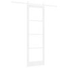 vidaXL Porte coulissante ORKDAL Blanc 78 x 232 cm