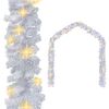 vidaXL Guirlande de No&euml;l avec lumi&egrave;res LED 20 m Blanc