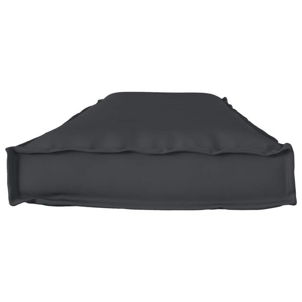 vidaXL Coussin Noir 140 x 40 x 8 cm Tissu Oxford