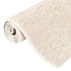 vidaXL Tapis &agrave; poils souples antid&eacute;rapant 67x180 cm Beige