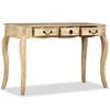 vidaXL Table console Bois de manguier massif 120 x 50 x 80 cm