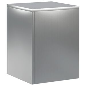 vidaXL Support de Plante Argent&eacute; 30 x 30 x 40 cm Acier