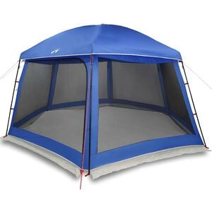 vidaXL Tente de piscine moustiquaire amovible parois maille bleu azur