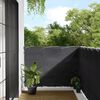 vidaXL &Eacute;cran de balcon anthracite 120x1000 cm 100% polyester oxford