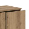 vidaXL Meuble TV ch&ecirc;ne artisanal 80x34x30 cm bois d'ing&eacute;nierie