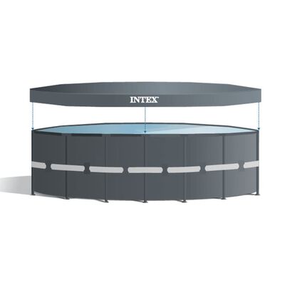 Intex Ensemble de piscine ronde Ultra XTR Frame 488 x 122 cm 26326GN