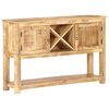 vidaXL Buffet 120x30x76 cm Bois de manguier brut