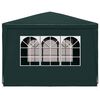 vidaXL Tente de réception 3 x 3 m Vert