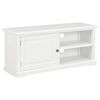 vidaXL Meuble TV Blanc 90x30x40 cm Bois