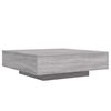 vidaXL Table basse sonoma gris 100x100x31 cm bois d'ing&eacute;nierie