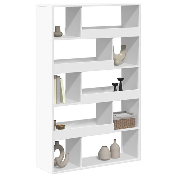 vidaXL Cloison de s&eacute;paration blanc 100x33x156,5 cm bois d'ing&eacute;nierie