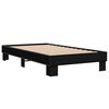 vidaXL Cadre de lit sans matelas noir 90x190 cm
