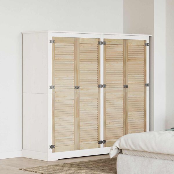 vidaXL Porte de Cabinet avec porte 4 pcs Naturel 140.5 x 2 x 59.5 cm