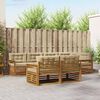 vidaXL Ensemble de canap&eacute;s d'ext&eacute;rieur 7 pcs Naturel et Beige