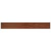 vidaXL Appui de fen&ecirc;tre Bois marron 80 x 15 x 4,5 cm PVC