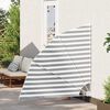 vidaXL Écran de confidentialité pour balcon Anthracite et blanc