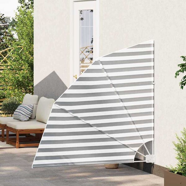 vidaXL Écran de confidentialité pour balcon Anthracite et blanc