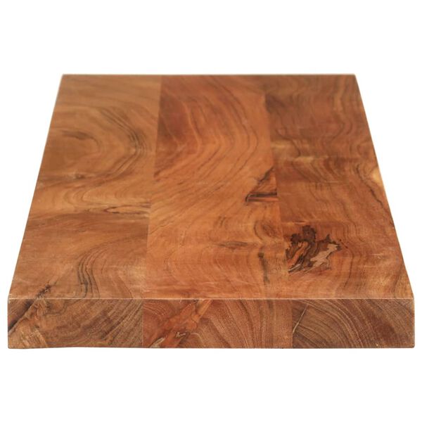 vidaXL Dessus de table 110x30x3,8cm rectangulaire bois massif d'acacia