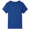T-shirt pour enfants m&eacute;lange de bleu fonc&eacute; 104