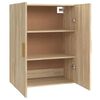 vidaXL Armoire murale suspendue Chêne sonoma 69,5x34x90 cm
