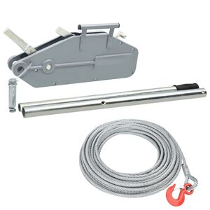 vidaXL Treuil de levage &agrave; c&acirc;ble 1600 kg