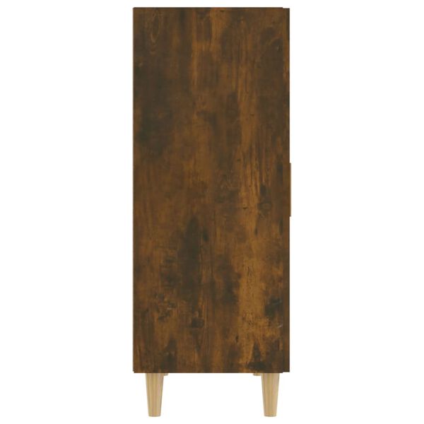 vidaXL Buffet Chêne fumé 70x34x90 cm Bois d'ingénierie