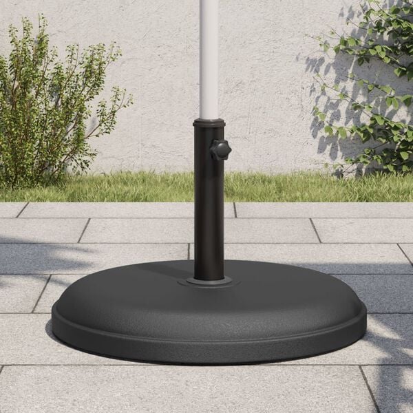 vidaXL Base de parasol pour m&acirc;ts &Oslash;32/35/38 mm 25 kg rond